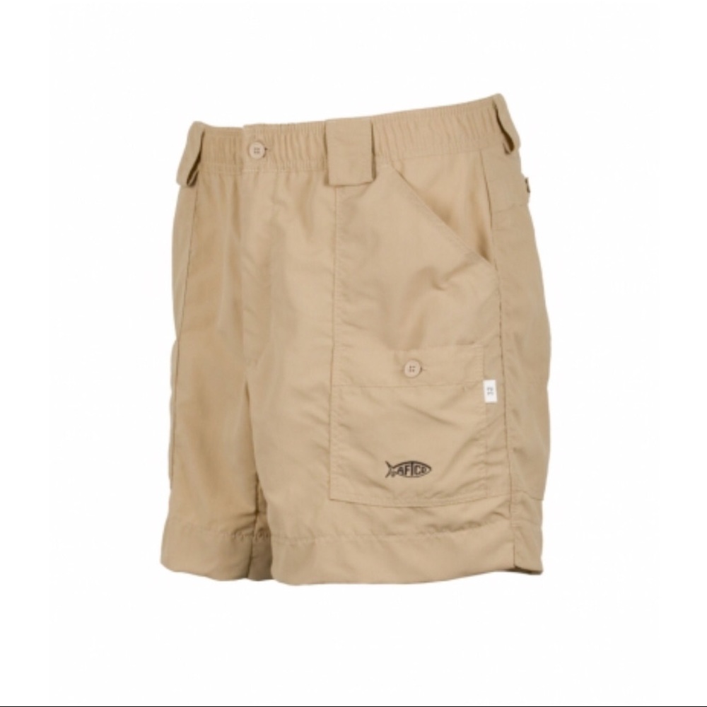 YOUTH Khaki Original Aftco Fishing Shorts